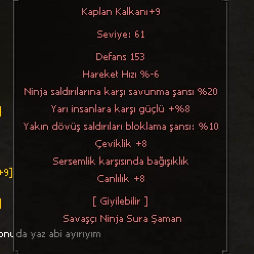  5-5 KAPLAN KALKANI +9